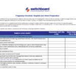 Pregnancy Checklist: Hospital and Home Preparation